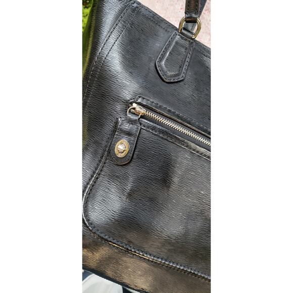 COACH - Poppy Textured Patent Leather Blair Tote Bag - Picture 4 of 11